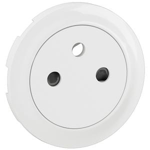 Rama pentru priză 2P+T Surface Céliane – Alb